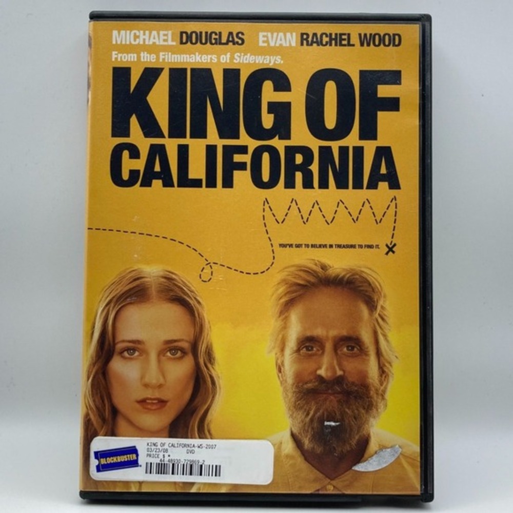 King of‎ California 2007 DVD Michael Douglas Evan Rachel Wood Film Movie